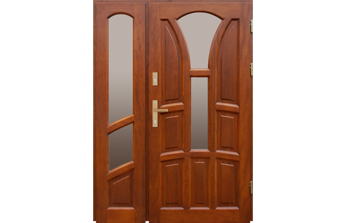 Drzwi zewnętrzne dwuskrzydłowe