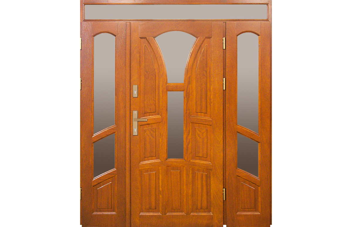 Drzwi zewnętrzne dwuskrzydłowe