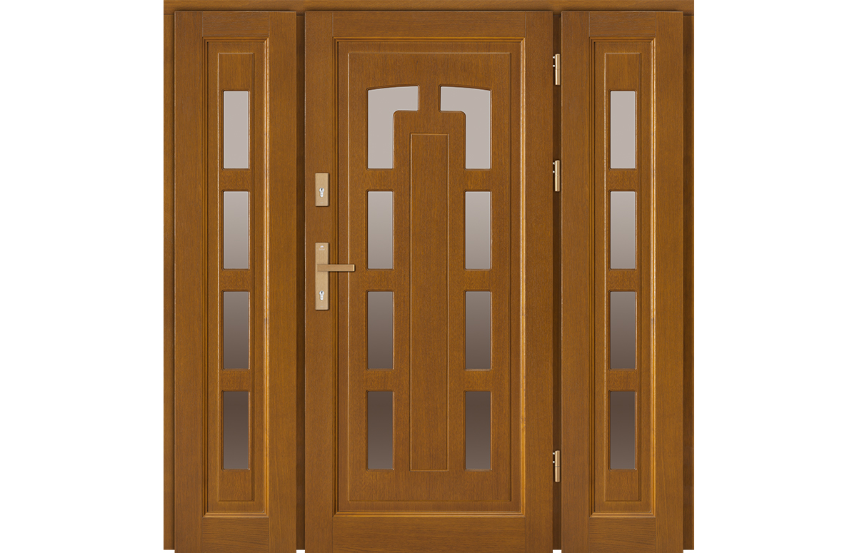 Drzwi zewnętrzne dwuskrzydłowe