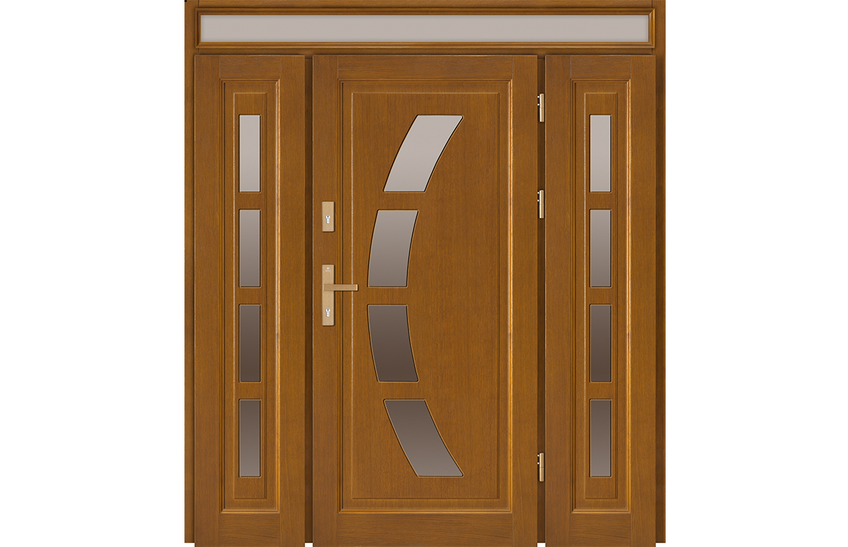 Drzwi zewnętrzne dwuskrzydłowe