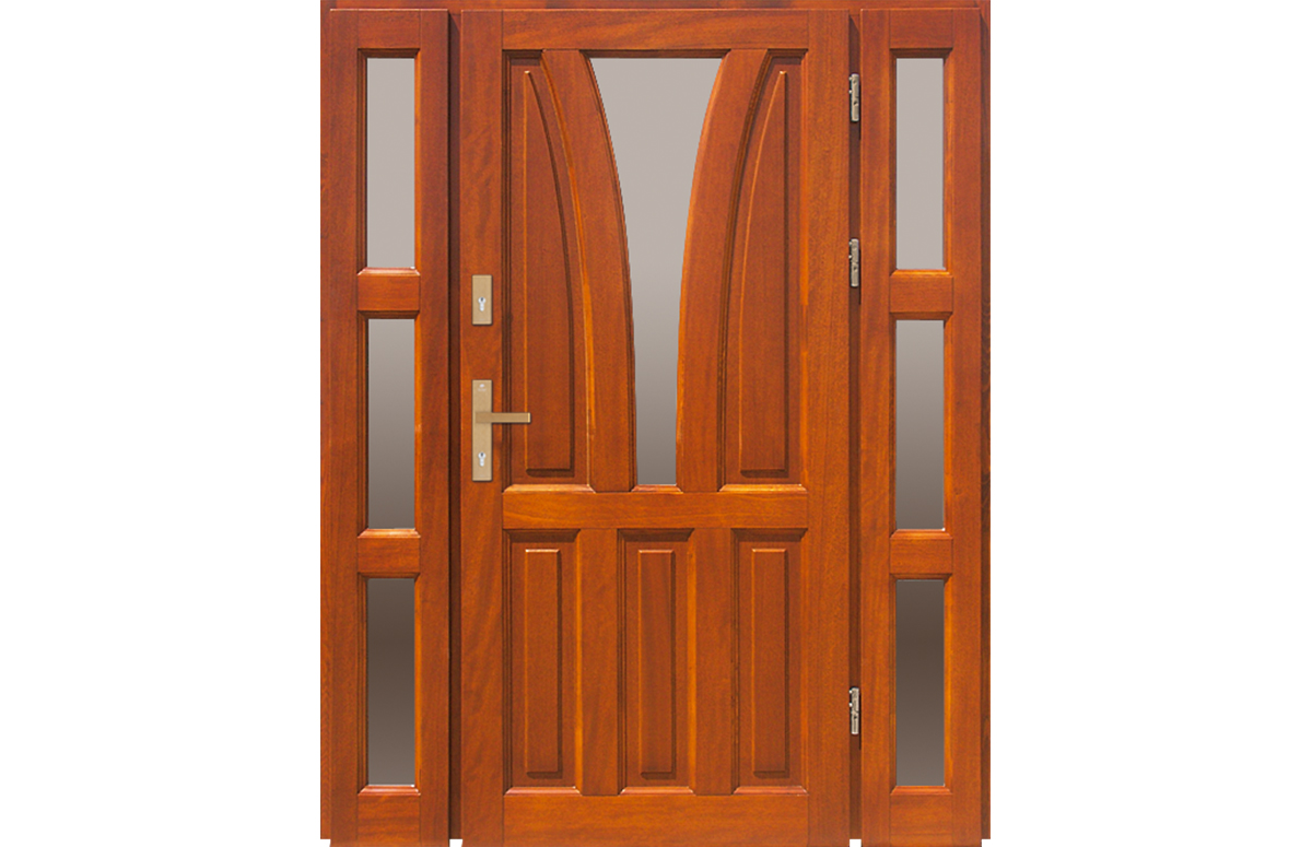 Drzwi zewnętrzne dwuskrzydłowe