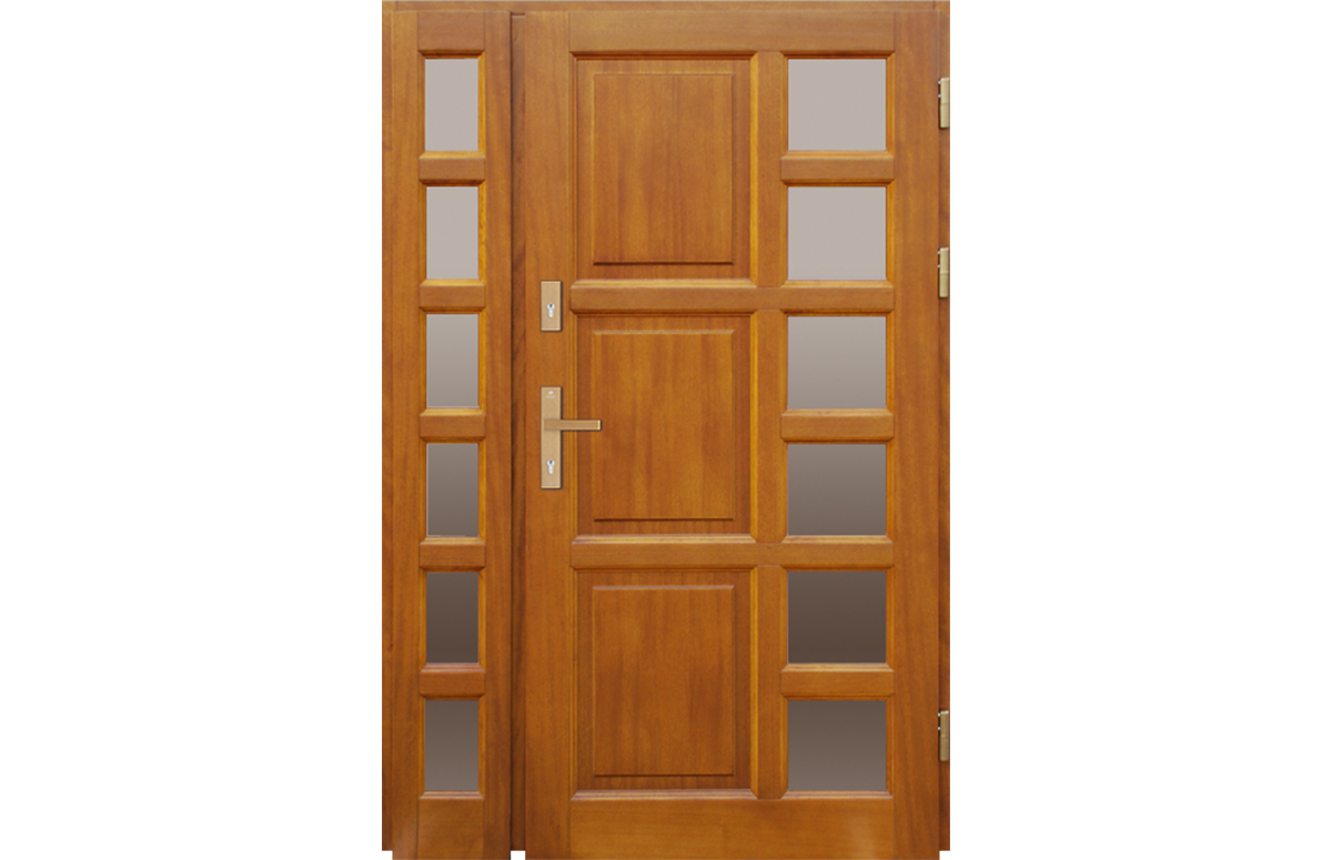 Drzwi zewnętrzne dwuskrzydłowe