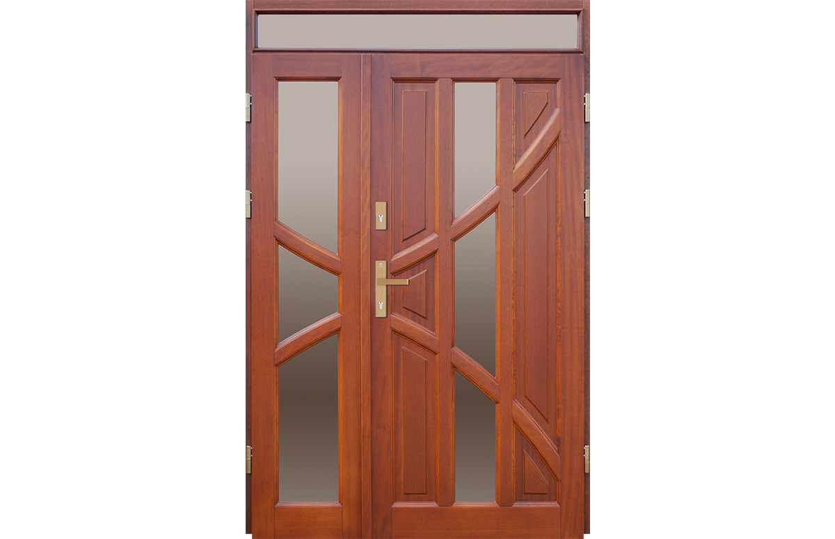 Drzwi zewnętrzne dwuskrzydłowe