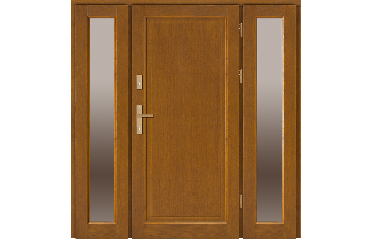 Drzwi zewnętrzne dwuskrzydłowe