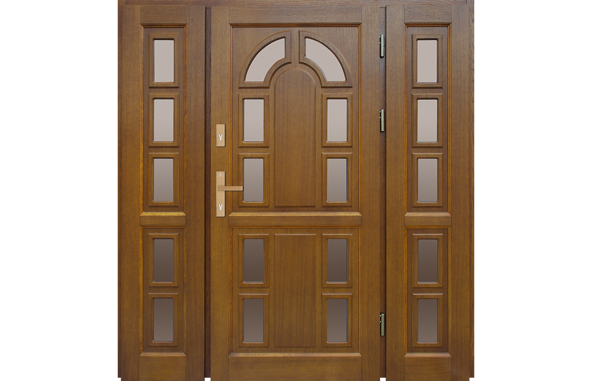 Drzwi zewnętrzne dwuskrzydłowe