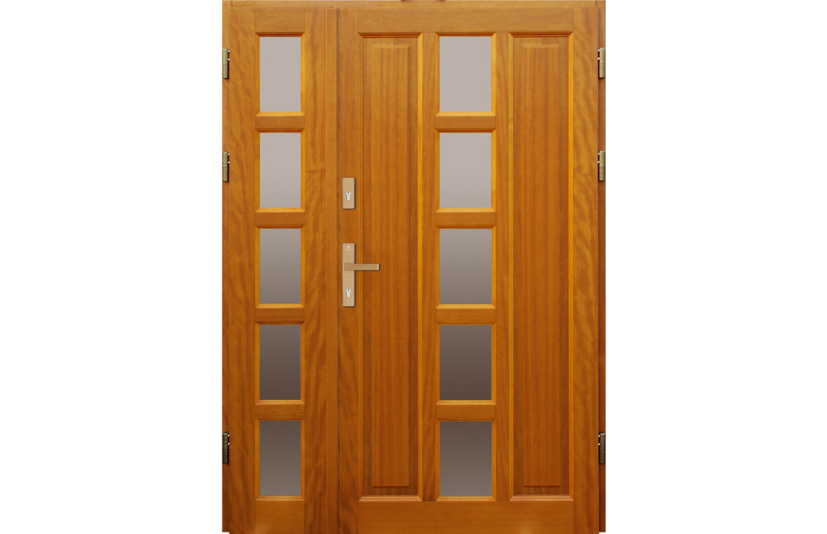 Drzwi zewnętrzne dwuskrzydłowe