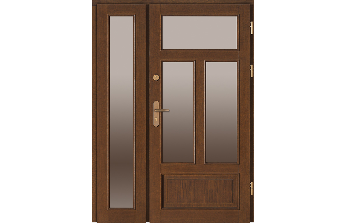 Drzwi zewnętrzne dwuskrzydłowe