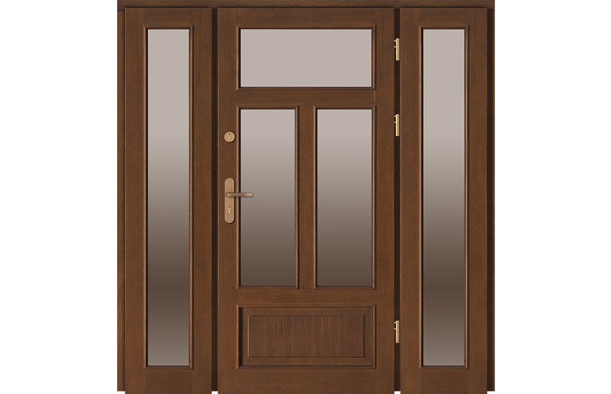 Drzwi zewnętrzne dwuskrzydłowe