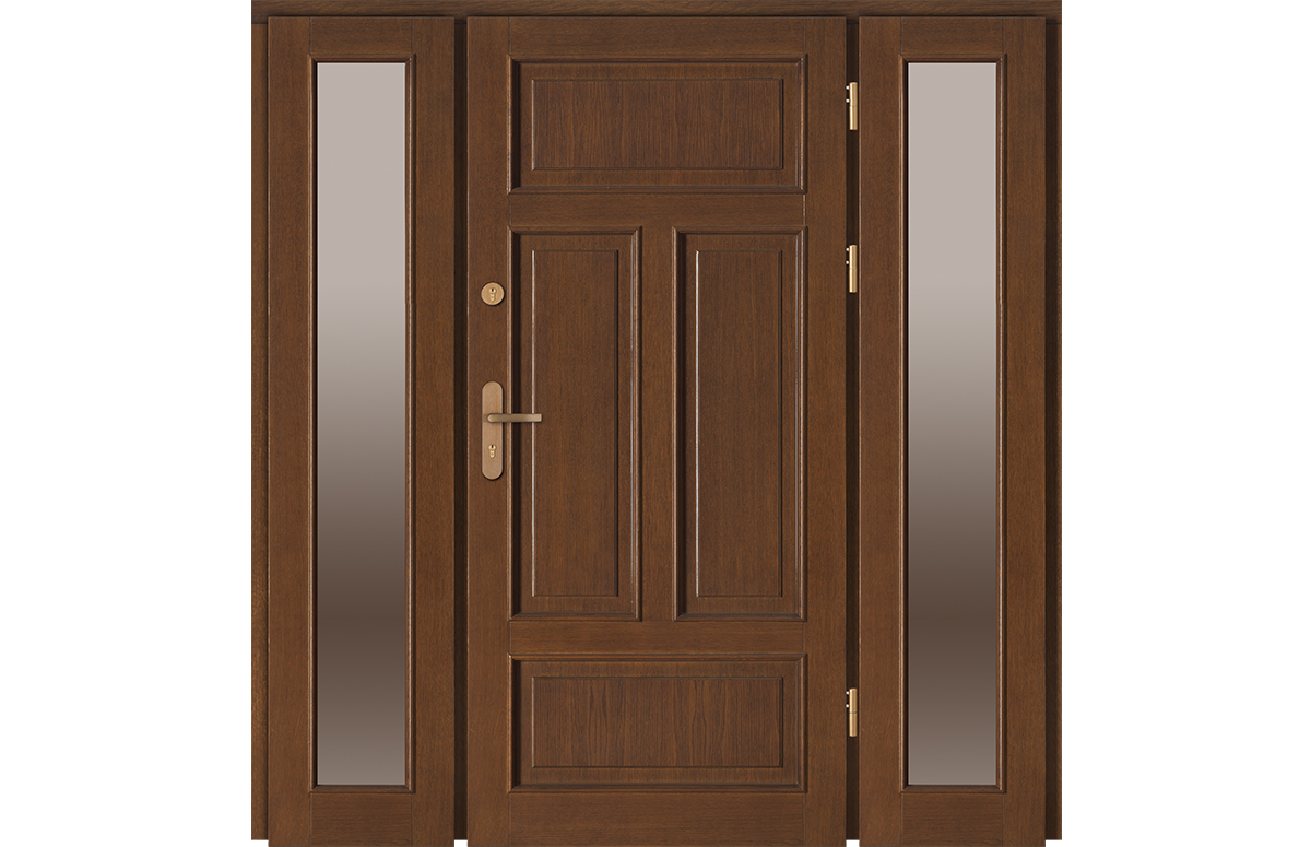 Drzwi zewnętrzne dwuskrzydłowe