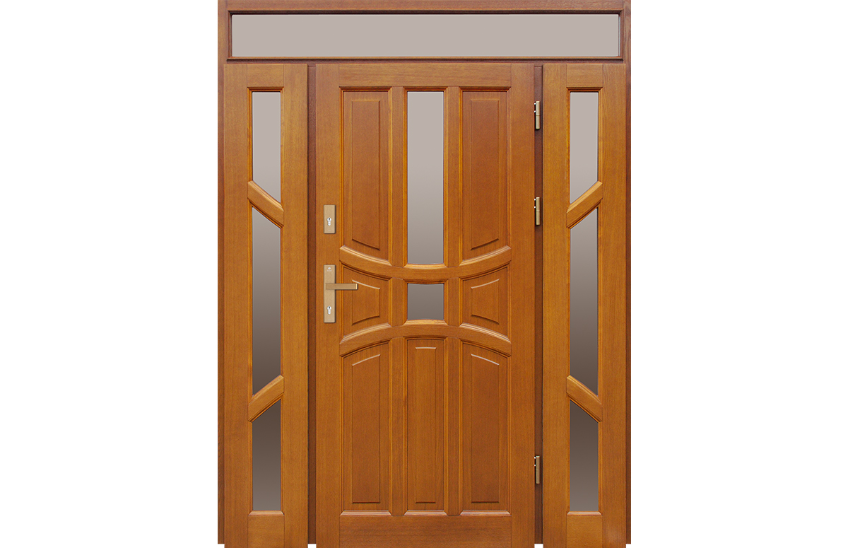 Drzwi zewnętrzne dwuskrzydłowe