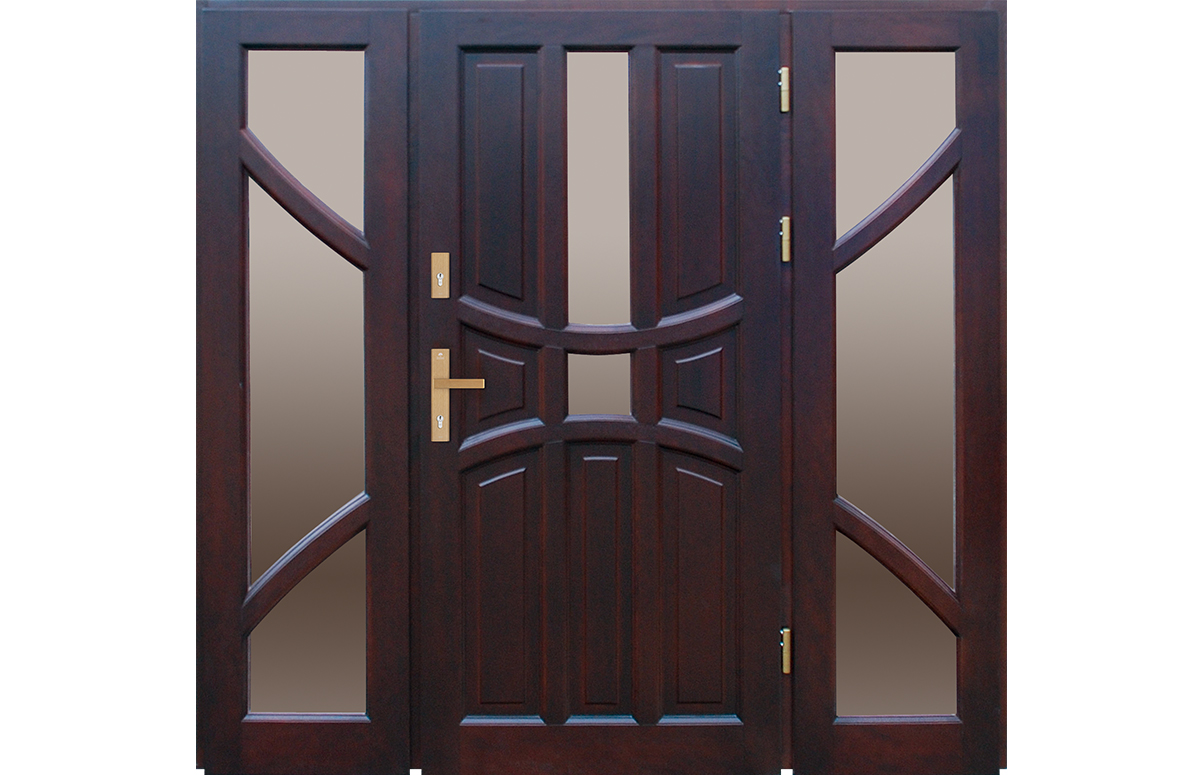 Drzwi zewnętrzne dwuskrzydłowe