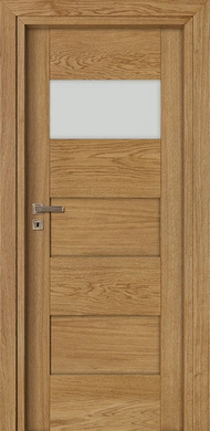 BERGAMO 1 - Drzwi drewniane nowoczesne wewnętrzne