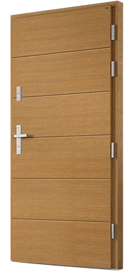 COPPARO - Drzwi nowoczesne zewnętrzne drewniane