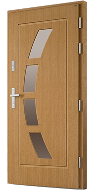 RIMINII - Drzwi nowoczesne zewnętrzne drewniane