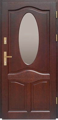 CHOLET - Drzwi zewnętrzne drewniane