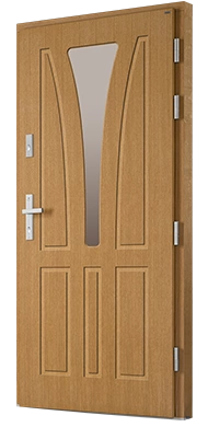 PINETO - Drzwi nowoczesne zewnętrzne drewniane