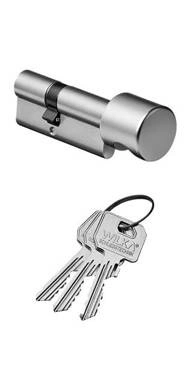 Wkładka gałka - 3 klucze