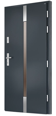 MEDUNO - Drzwi nowoczesne zewnętrzne drewniane