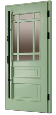 VORTON - Drzwi retro zewnętrzne drewniane