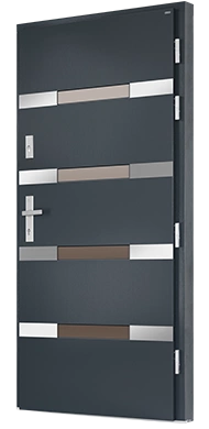 VINCI - Drzwi nowoczesne zewnętrzne drewniane