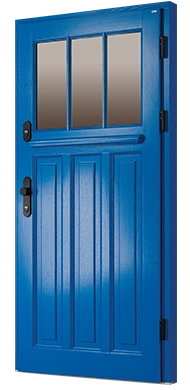 ESTON - Drzwi retro zewnętrzne drewniane