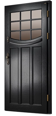 BLACKPOOL - Drzwi retro zewnętrzne drewniane