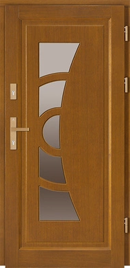 TOLEDO - Drzwi zewnętrzne drewniane