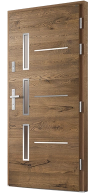 EMPOLI MATRIX - Drzwi zewnętrzne drewniane
