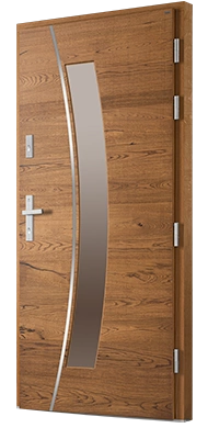 FIEMME MATRIX - Drzwi zewnętrzne drewniane