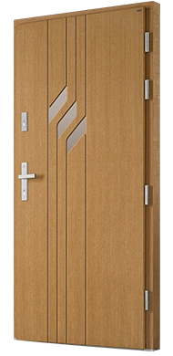 FORTE - Drzwi nowoczesne zewnętrzne drewniane