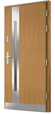 ROVIGO - Drzwi nowoczesne zewnętrzne drewniane