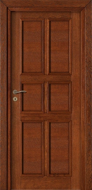 OXFORD P - Drzwi retro wewnętrzne drewniane