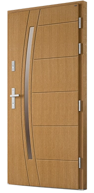 APRILIA - Drzwi nowoczesne zewnętrzne drewniane