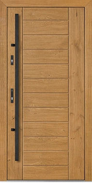 VINTAGE OAK 2/12 - Drzwi zewnętrzne drewniane