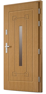GAVI - Drzwi nowoczesne zewnętrzne drewniane