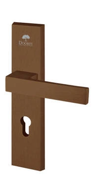 Klamka bezpieczna Axa Royal stare złoto