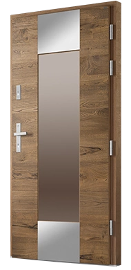 GARDA MATRIX - Drzwi zewnętrzne drewniane