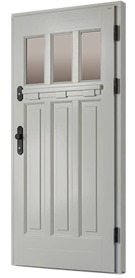 CHESTER - Drzwi retro zewnętrzne drewniane