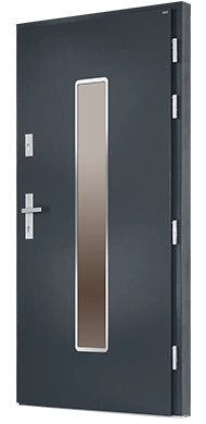 CAMPI - Drzwi nowoczesne zewnętrzne drewniane