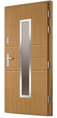 LIMES - Drzwi nowoczesne zewnętrzne drewniane