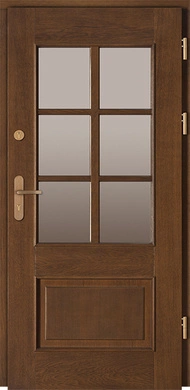 BEDFORD - Drzwi retro zewnętrzne drewniane