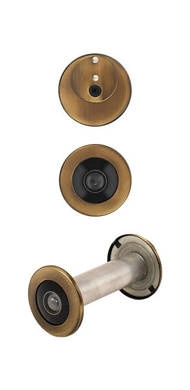 Wizjer panoramiczny stare złoto