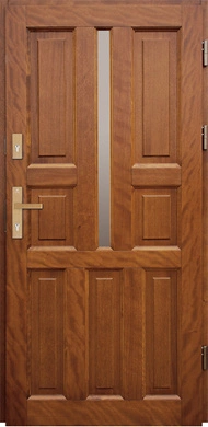 LYON - Drzwi zewnętrzne drewniane