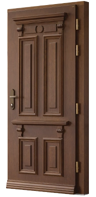 Warwick Braz - Drzwi retro termo 100 zewnętrzne drewniane