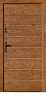 VINTAGE OAK 8 - Drzwi zewnętrzne drewniane