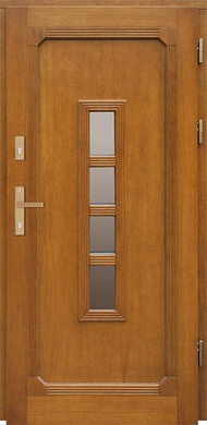 BOLTON - Drzwi retro zewnętrzne drewniane