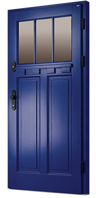 RIPON - Drzwi retro zewnętrzne drewniane