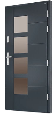 BOSCO - Drzwi nowoczesne zewnętrzne drewniane