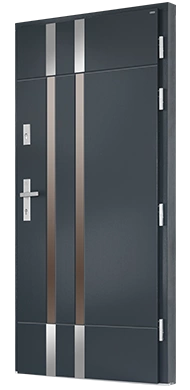 MURANO - Drzwi nowoczesne zewnętrzne drewniane