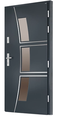 VENEZIA - Drzwi nowoczesne zewnętrzne drewniane